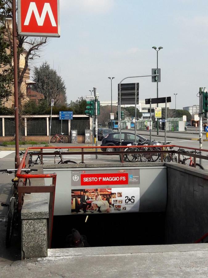 Grazioso Bilocale A 100 Mt Dalla Metropolitana Sesto San Giovanni Exterior photo
